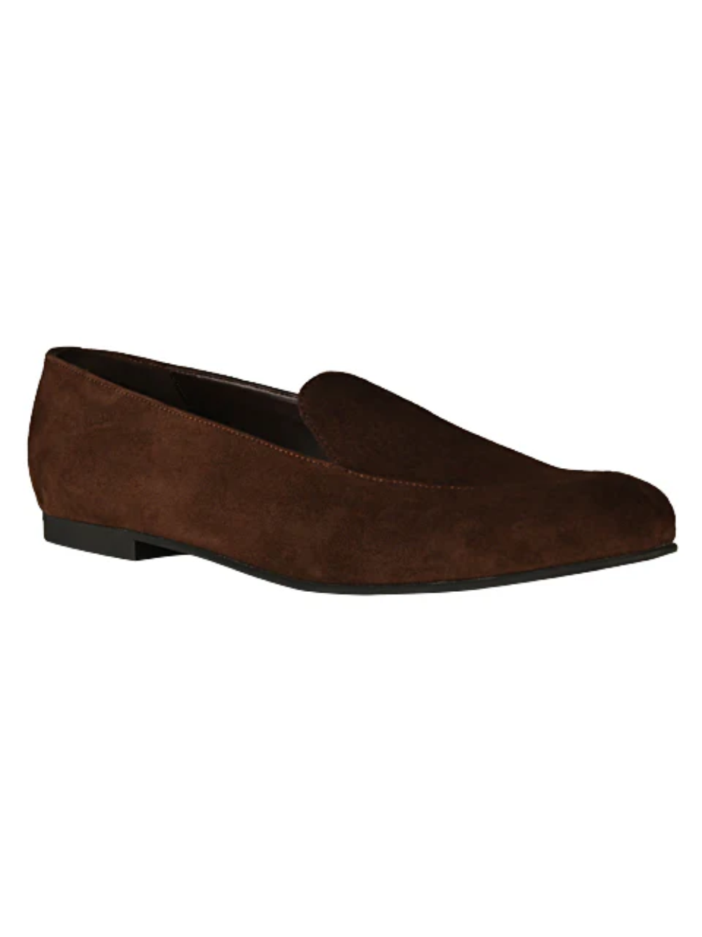 Olivia Brown Suede Loafers For Women - Image 6