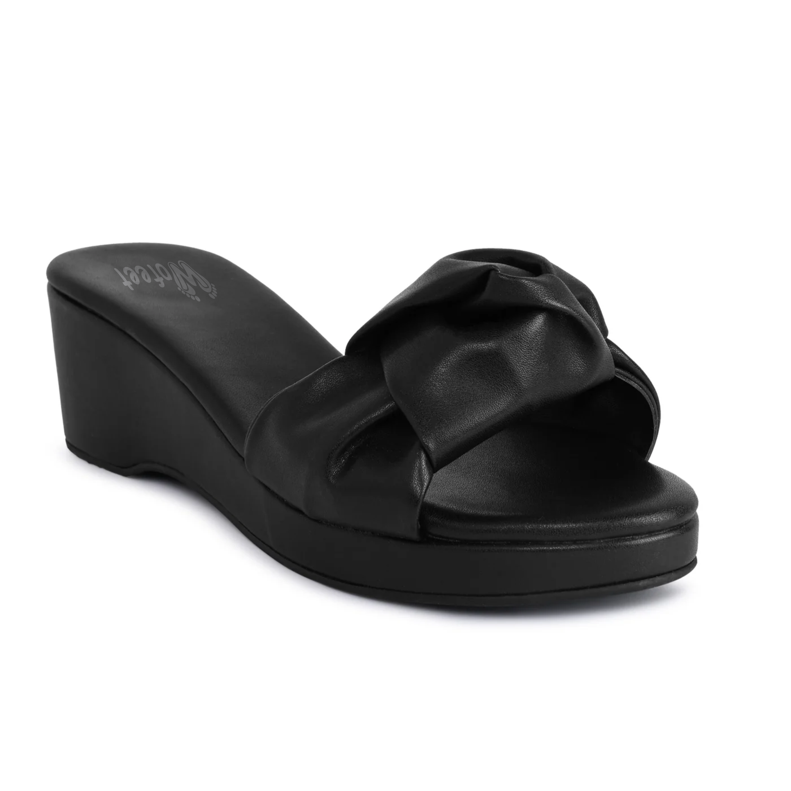 Ragusa Black Wedges For Women - Image 3