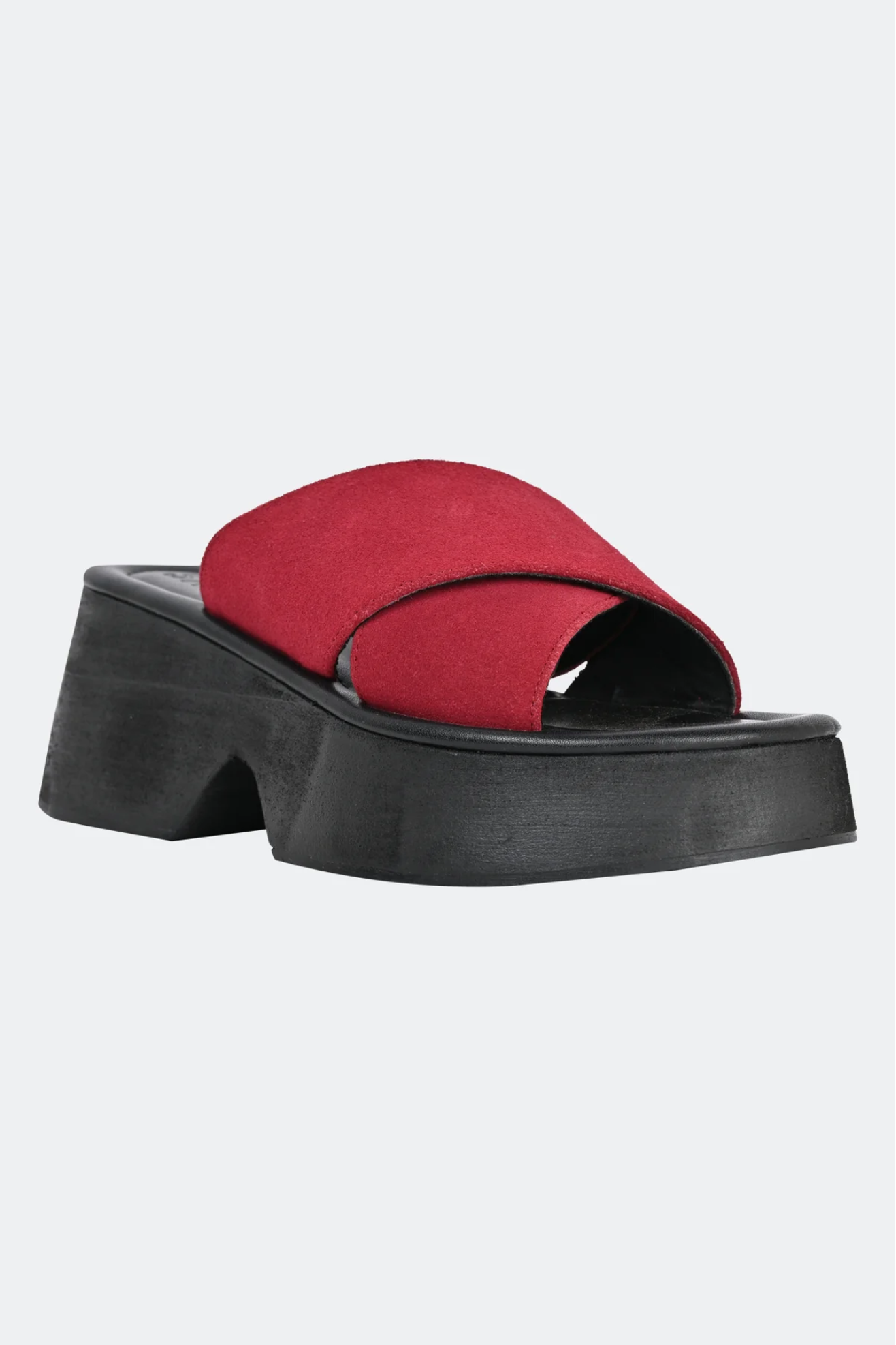 Siena in Red Platform Sandals For Women - Image 4